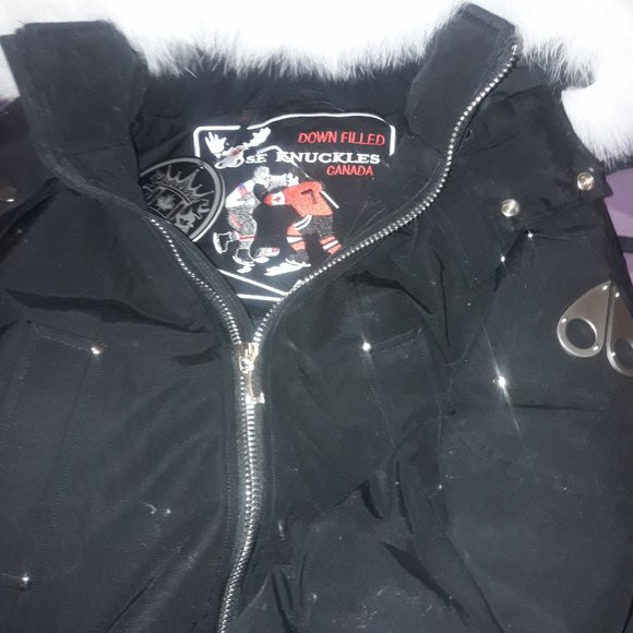 BNWT MOOSE KNUCKLE BOMBER MENS LARGE - Picture 4 of 6